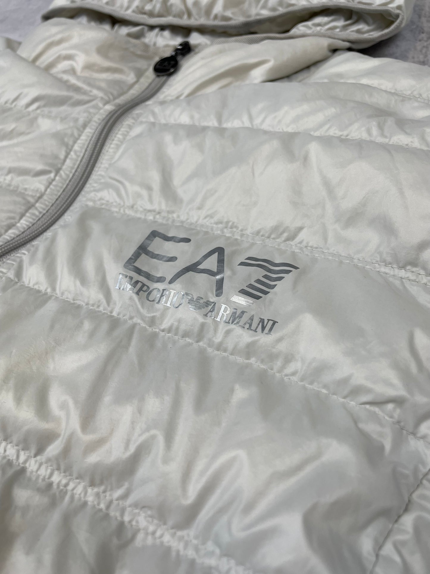 EA7 Jacke Hellgrau
