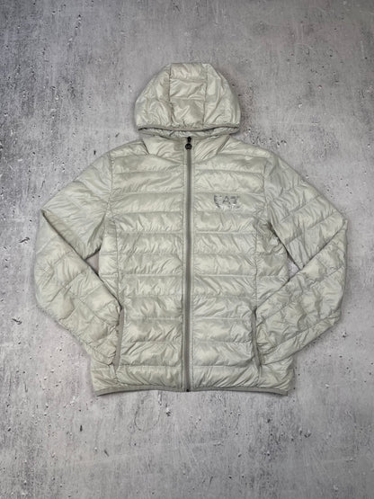 EA7 Jacke Hellgrau