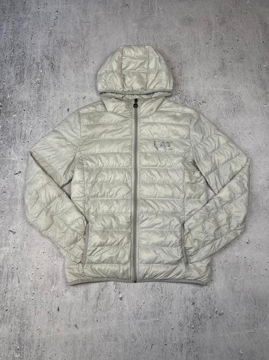 EA7 Jacke Hellgrau